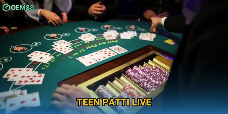 Teen Patti Live Gem88 – Bài Ba Cây Thời Gian Thực Siêu Hấp Dẫn